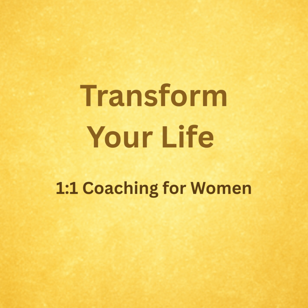 1:1 coaching for women